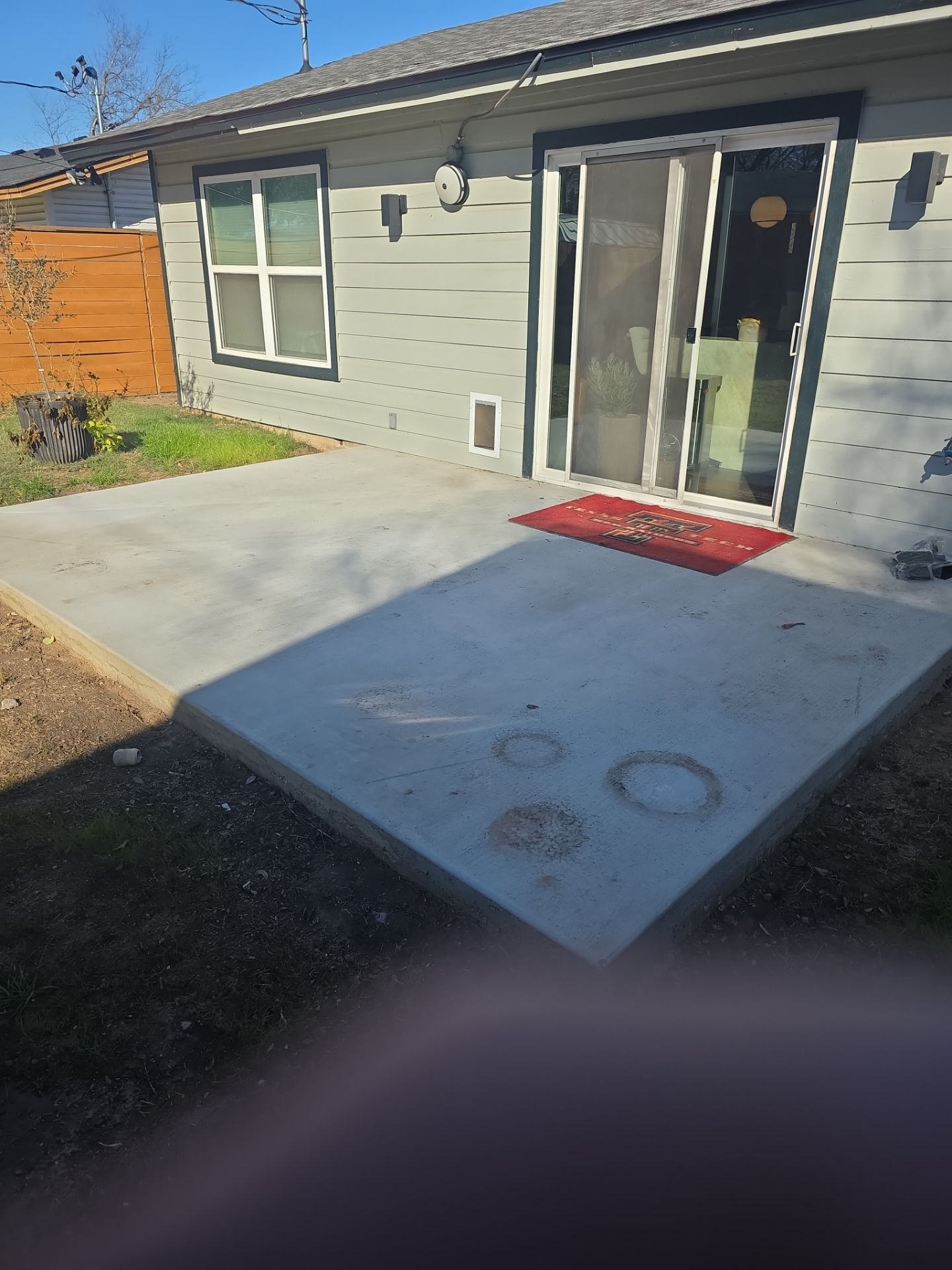 Custom patio for under 20. by REPS OF TEXAS