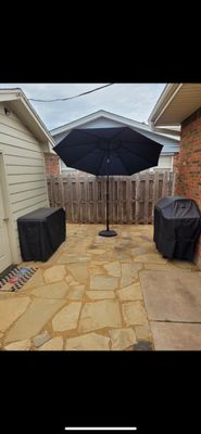Flagstone Patio using Flagstone