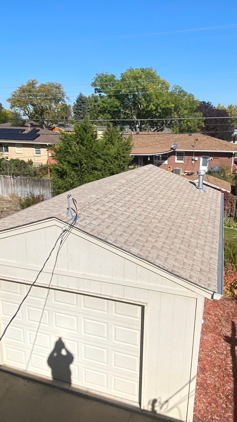 Re-Roof Due to Hail Storm  by Black Belt Roofing 