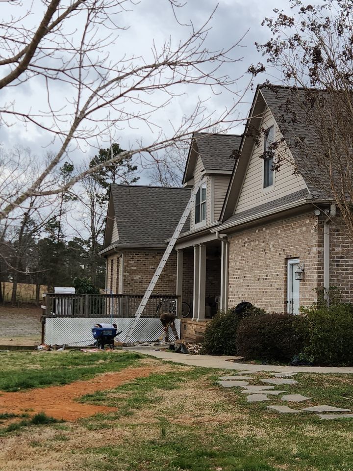 GAF Weathered Wood and Custom Copper by Just In Time Roofing and Restoration