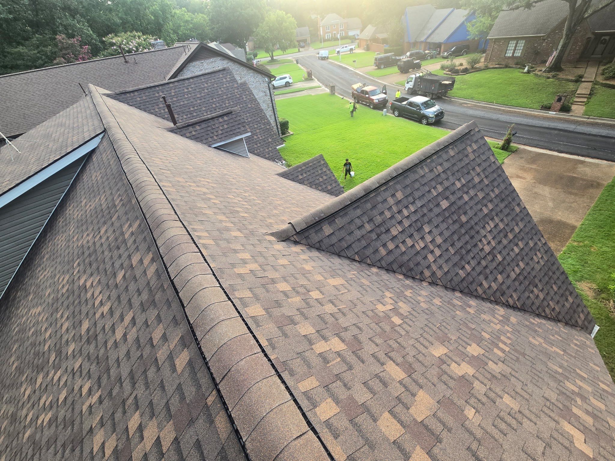 Residential GAF Timberline HDZ Roof Replacement in Cordova, TN by Revival Roofing Services