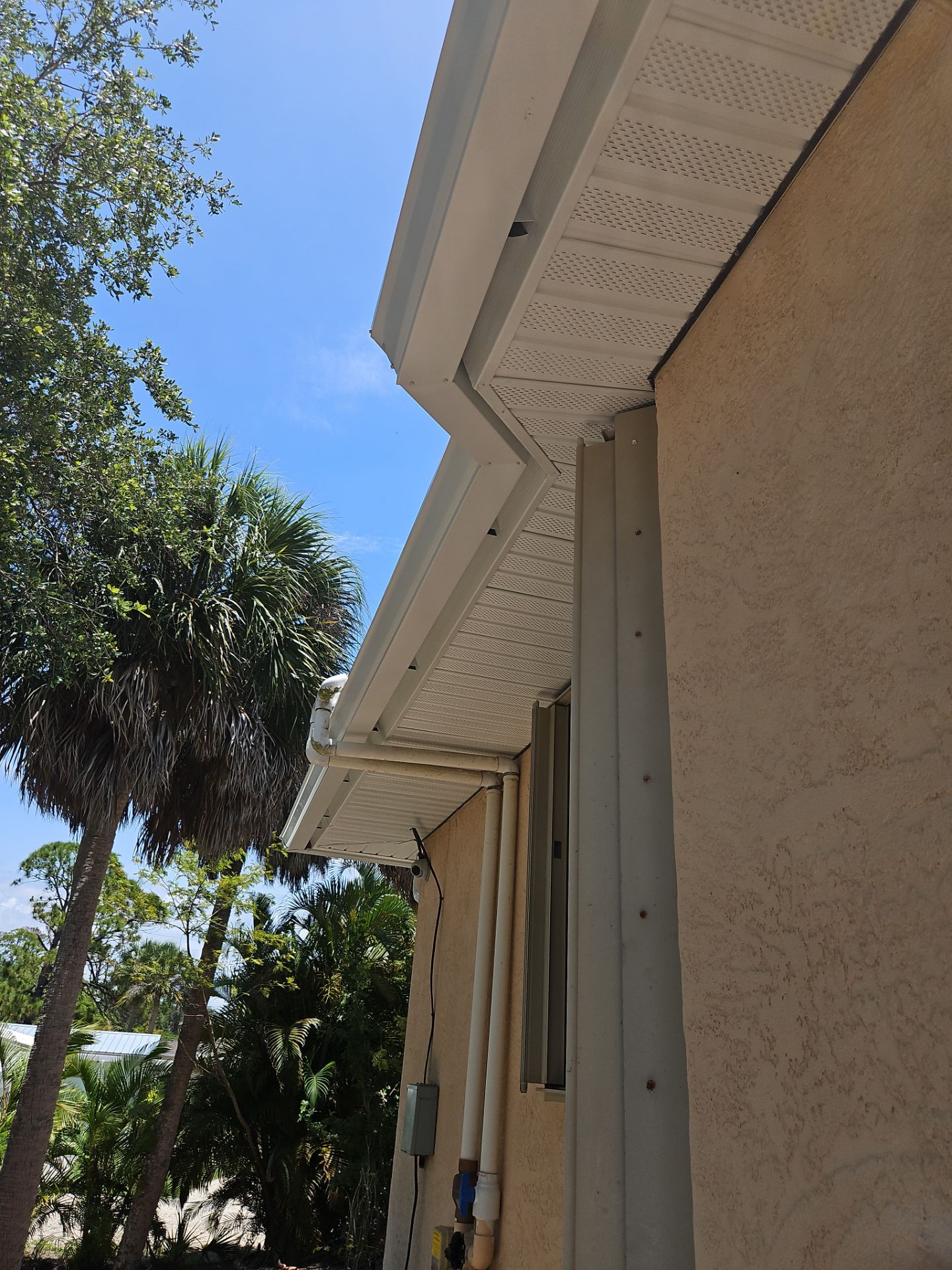 Gutter & Soffit Project in Englewood, FL by Gutter Professors