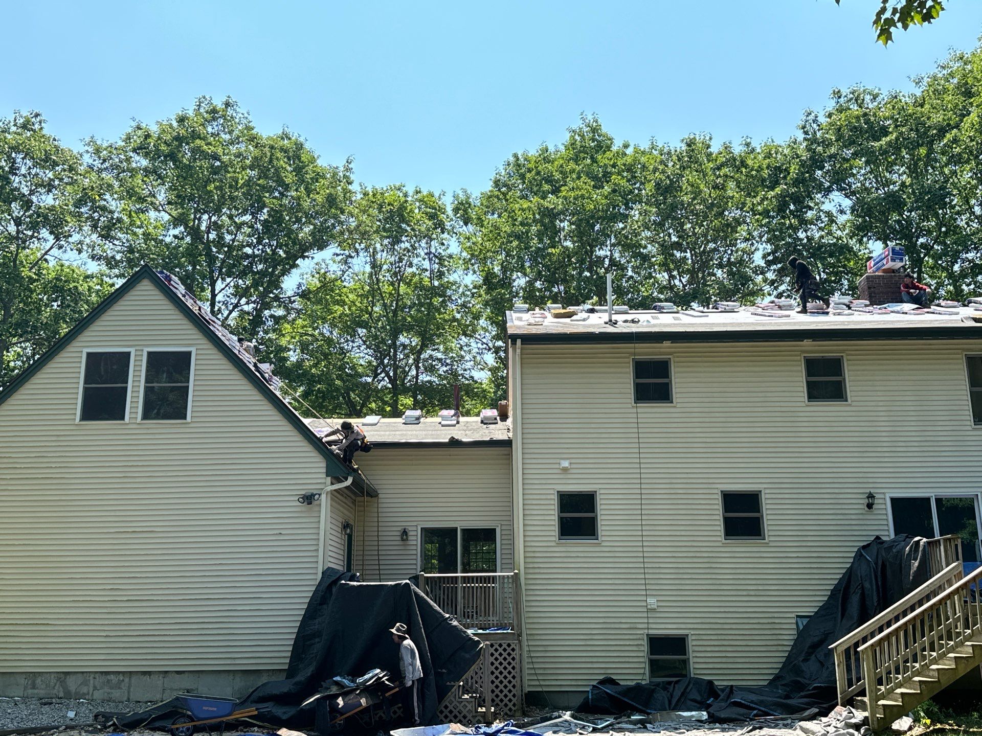 Roof Done in Kennebunk, ME by Tall pine roofing