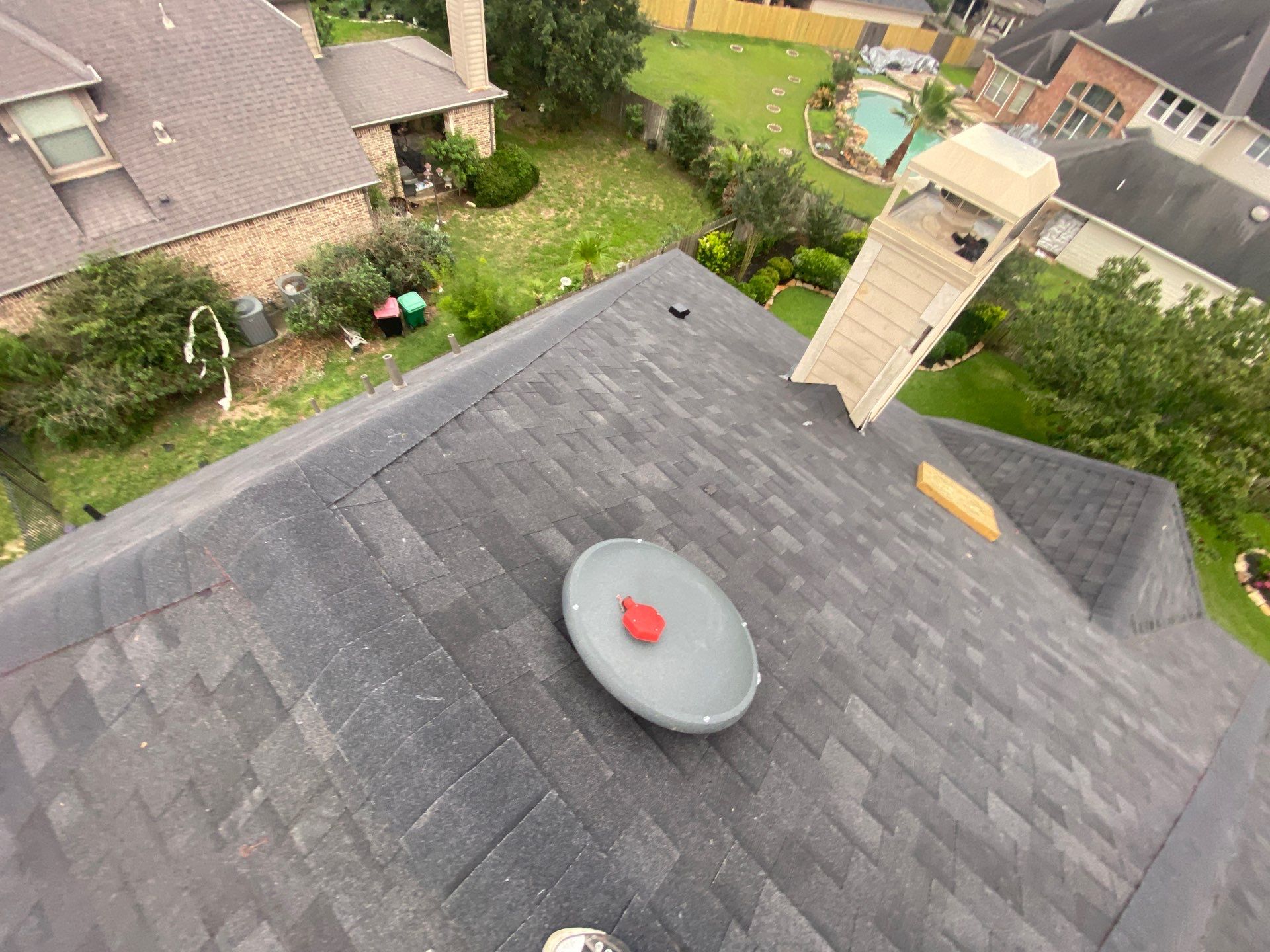 Residential Roofing Installation using Owen's Corning Duration (Lifetime) Shingles by Roof Repair Company