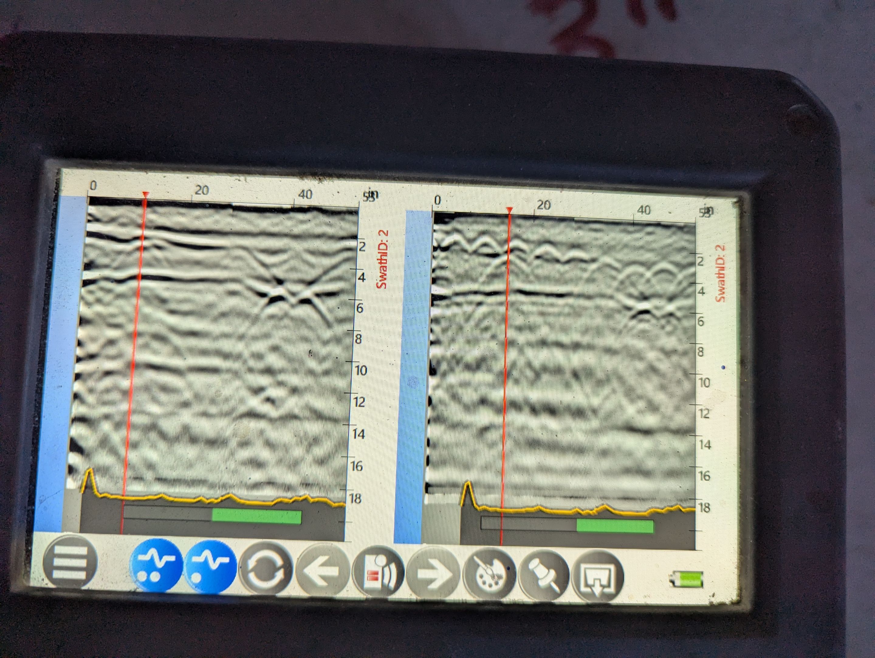 Concrete Scanning using Concrete GPR Scanner by Alsip Locating Service, LLC