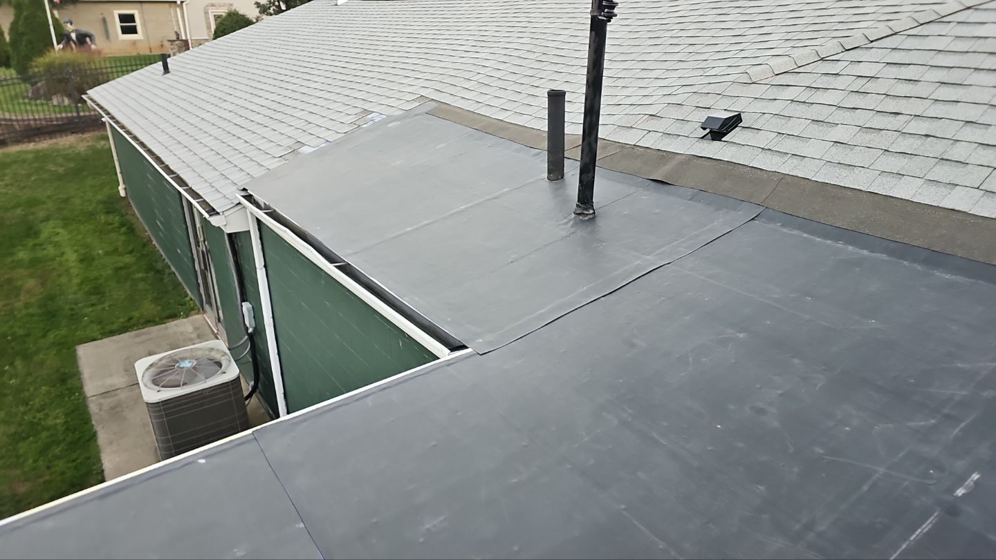 Atlas Pinnacle, Color, Oyster Shell, Drip Edge, Color, White by Eagle Eye Roofing