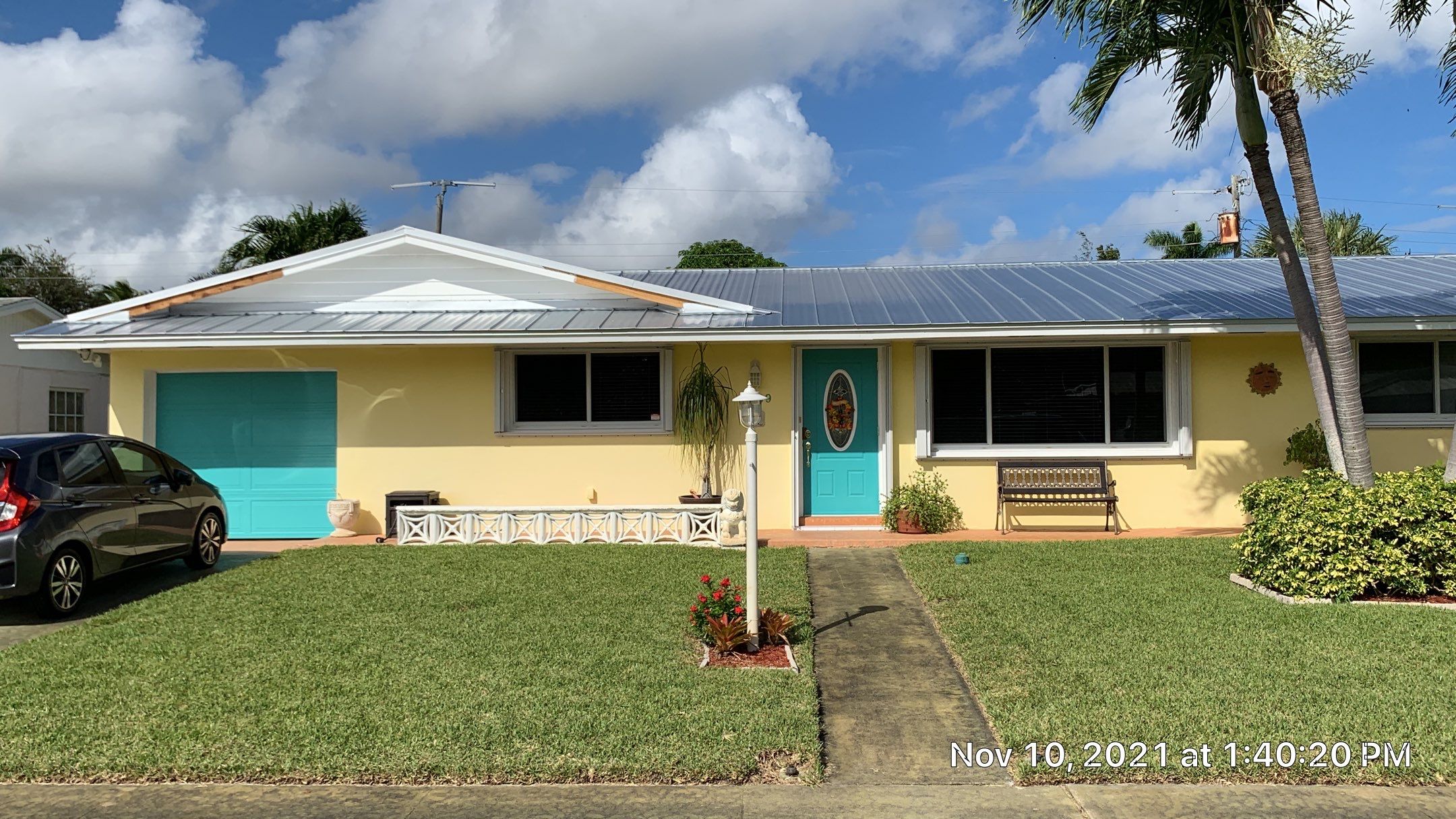 Residential Roofing Installation using 1" Nail strip metal roof by BLUES BROTHERS ROOFING