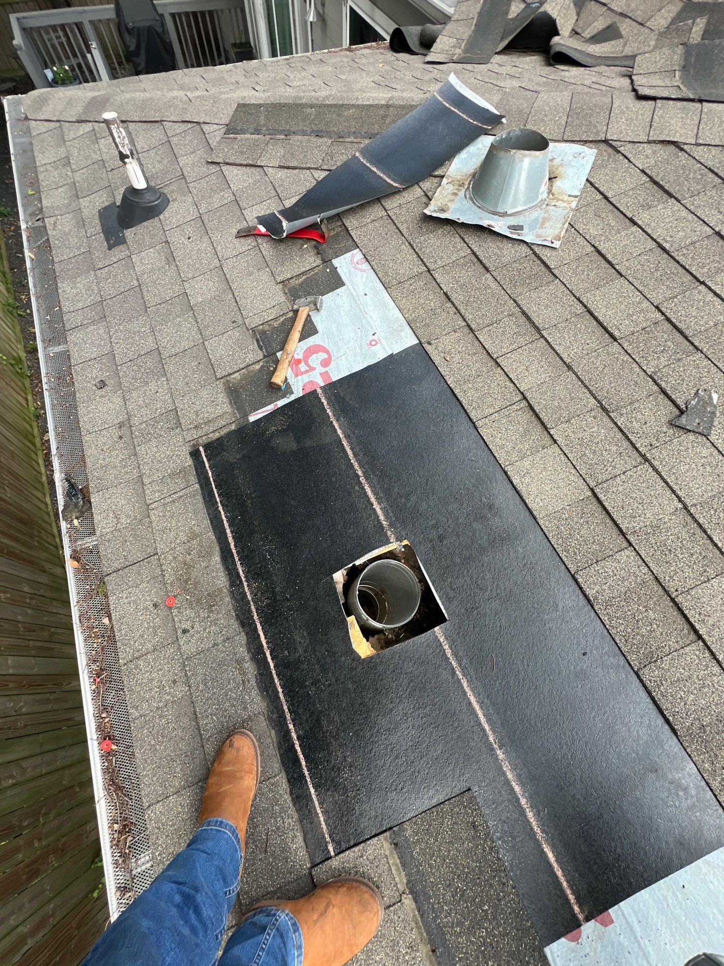 Residential Roofing Repair using Owen's Corning Duration (Lifetime) Shingles by Roof Repair Company