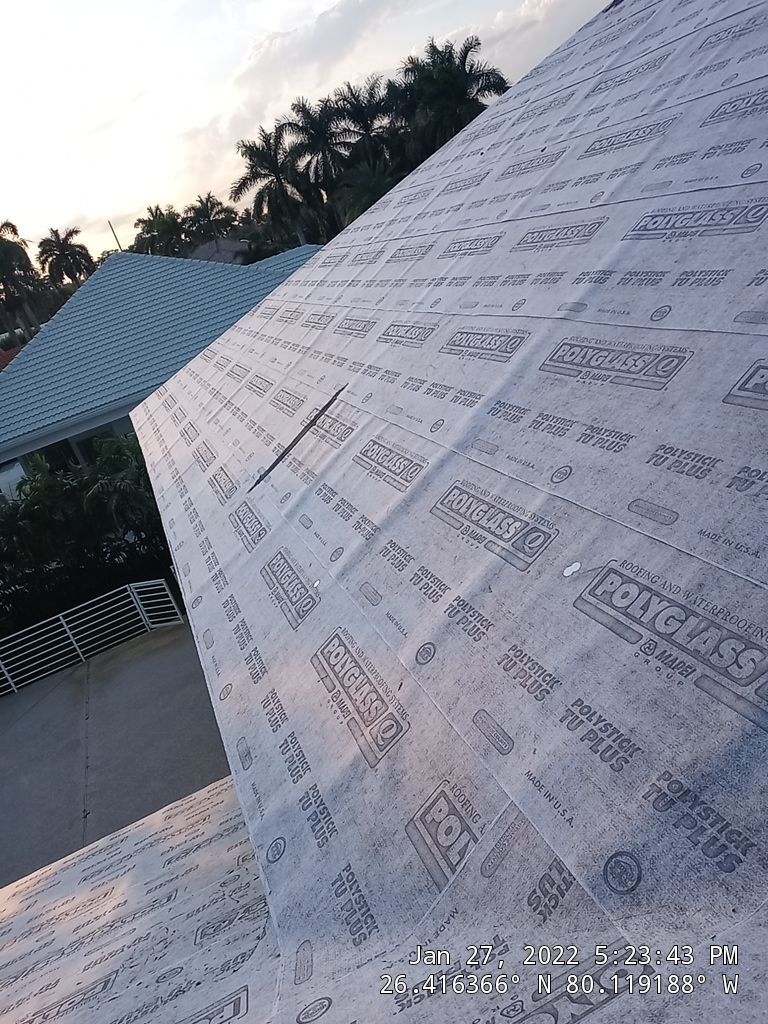 Residential Roofing Installation using WestLake Roofing Tile by BLUES BROTHERS ROOFING
