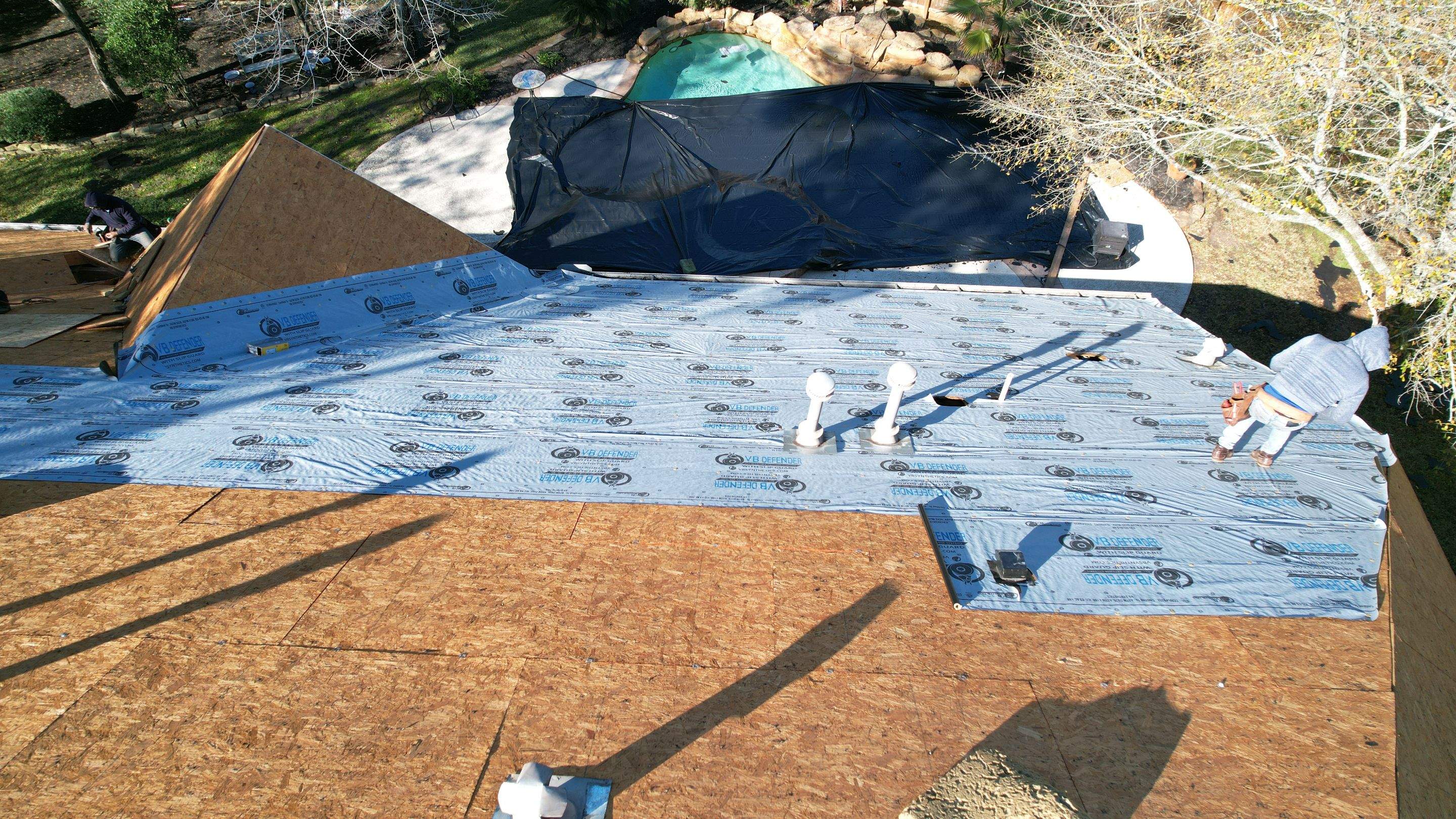 GAF Timberline Roof with Ridge Vent — Spring, TX by PL Roofing & SB Roofing, LLC.