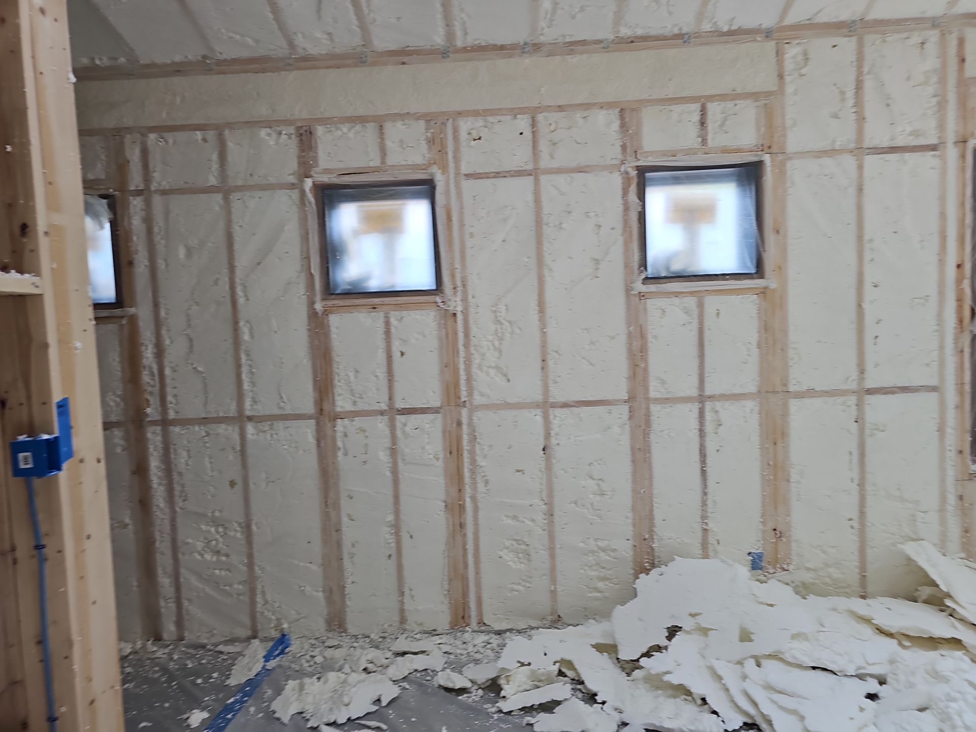 Spray Foam Insulation using open cell spray foam by NYS Foam & Energy