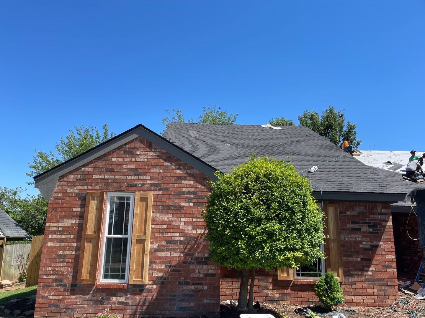 Roof Repair and Siding Project in Norman Oklahoma by McCann's Roofing and Construction