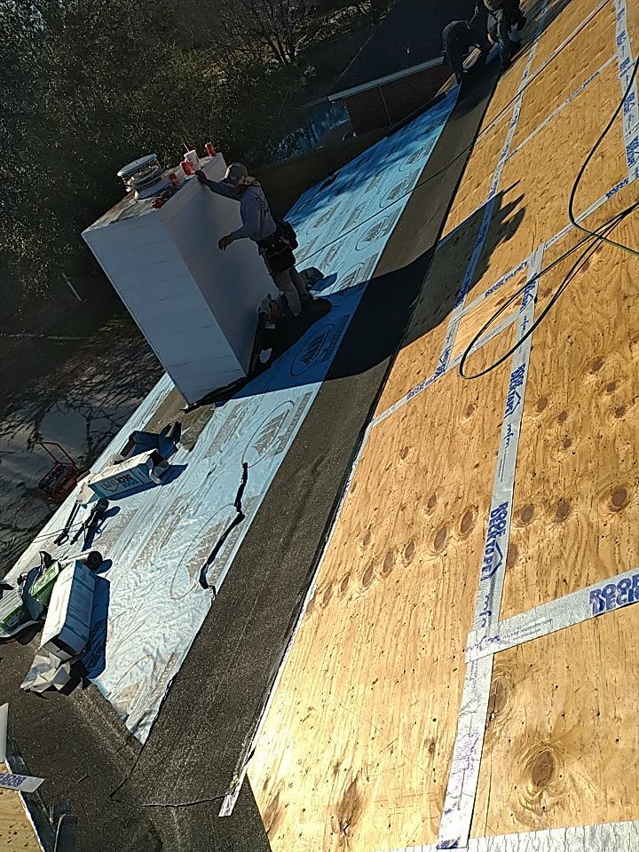 Residential Roofing Installation using Roof Replacement by American Roofing & Construction LLC