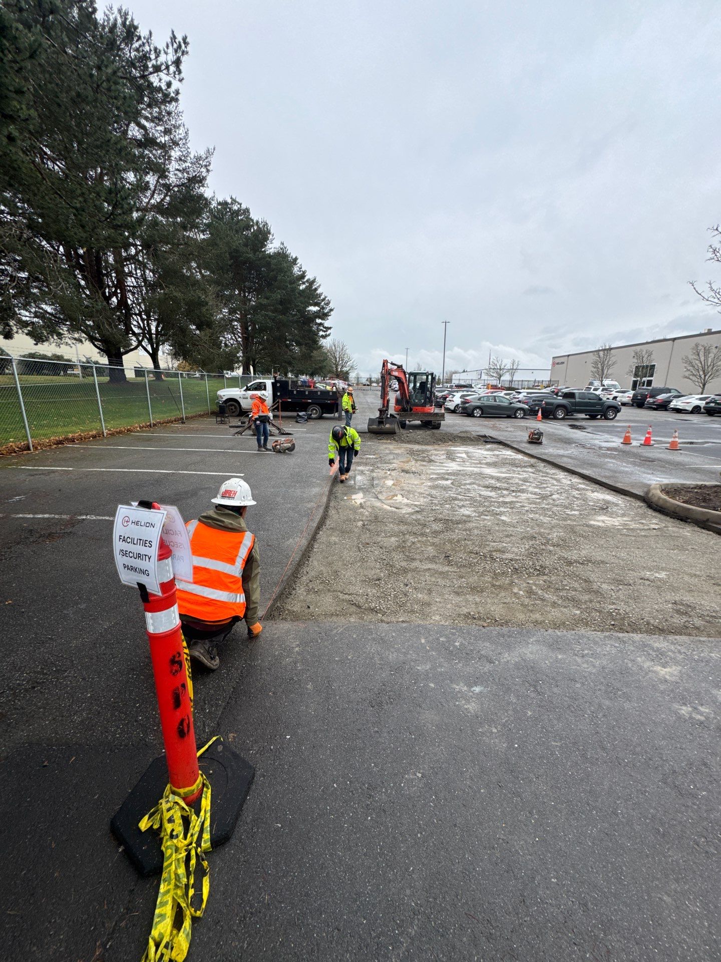 Tyler | Patch & Spot Repair and Curbing, Concrete & Asphalt Project by Jireh Asphalt & Concrete Inc 