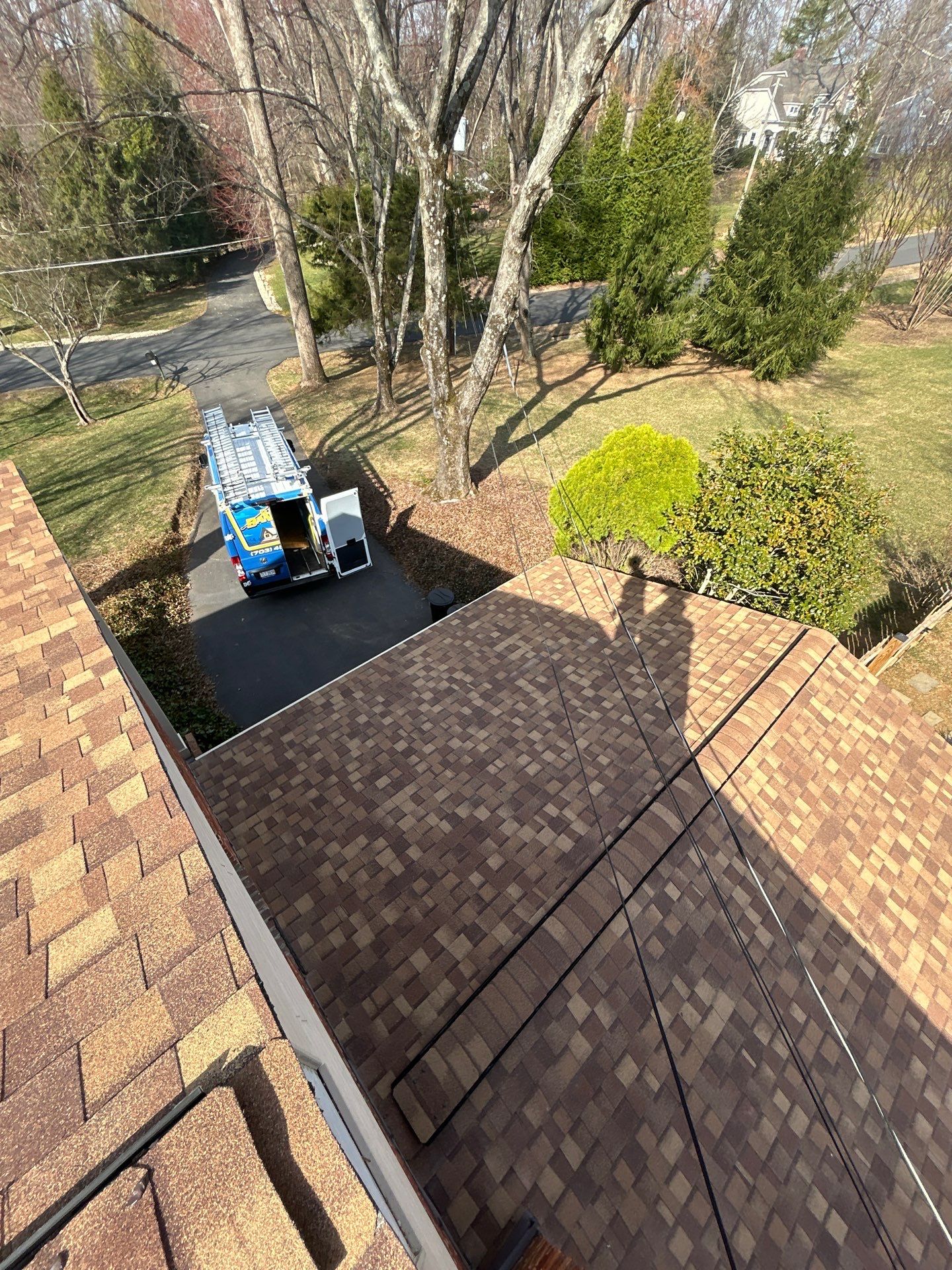 Great Falls: Residential Roof Replacement with CertainTeed Landmark Pro in Max Def Resawn Shake by RM Banning, Inc.