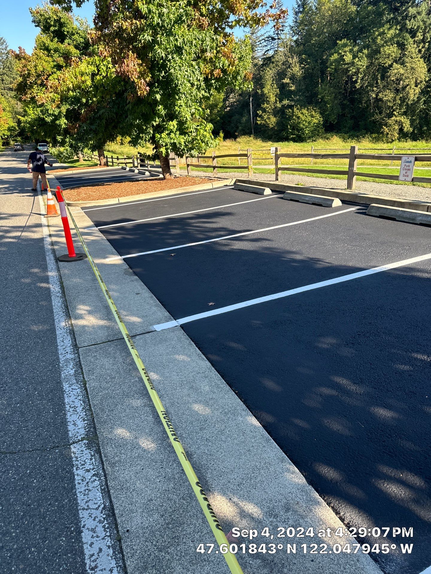 Big Rock Park | Parking Lot Sealcoating & Striping by Jireh Asphalt & Concrete Inc 