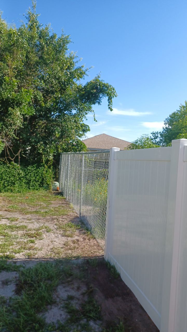 Bradenton, FL 6ft. Tall White Vinyl Privacy  by Asap fence and gates, LLC