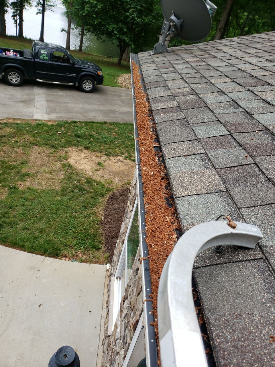 House Wash using cleaner by G&H Home Tech Pros LLC