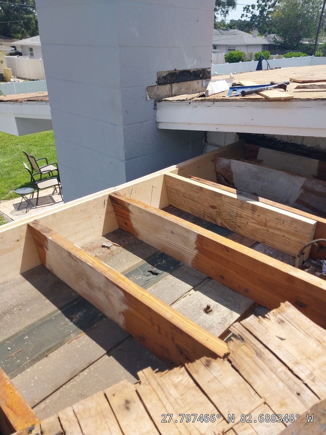 Project in St. Petersburg 33713 by Mitchell Roofing Company LLC 