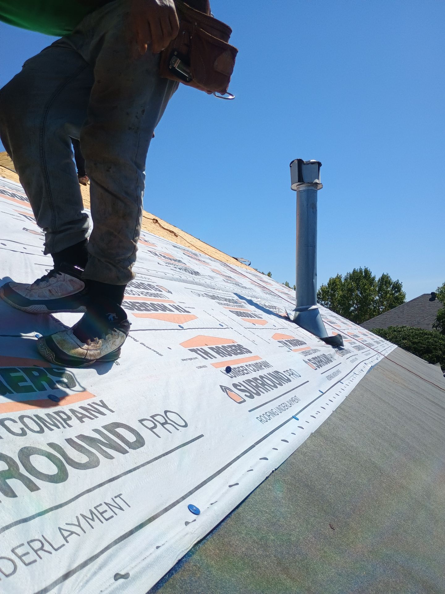 Oklahoma City Full Residential Roof Replacement with GAF Architectural Shingles by BANA Roofing and Solar Supply
