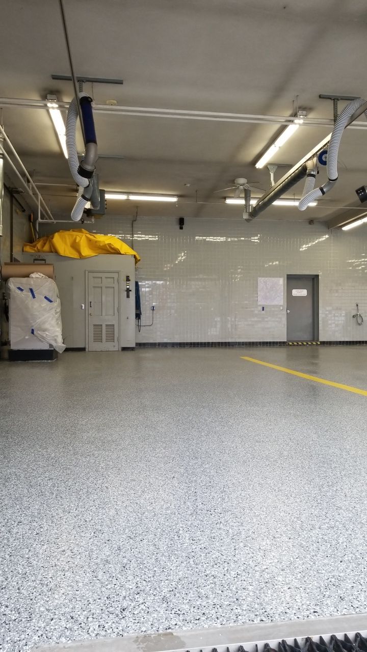 Dover Firehouse with their new Smoke Floor! by Spectrum Painting, LLC
