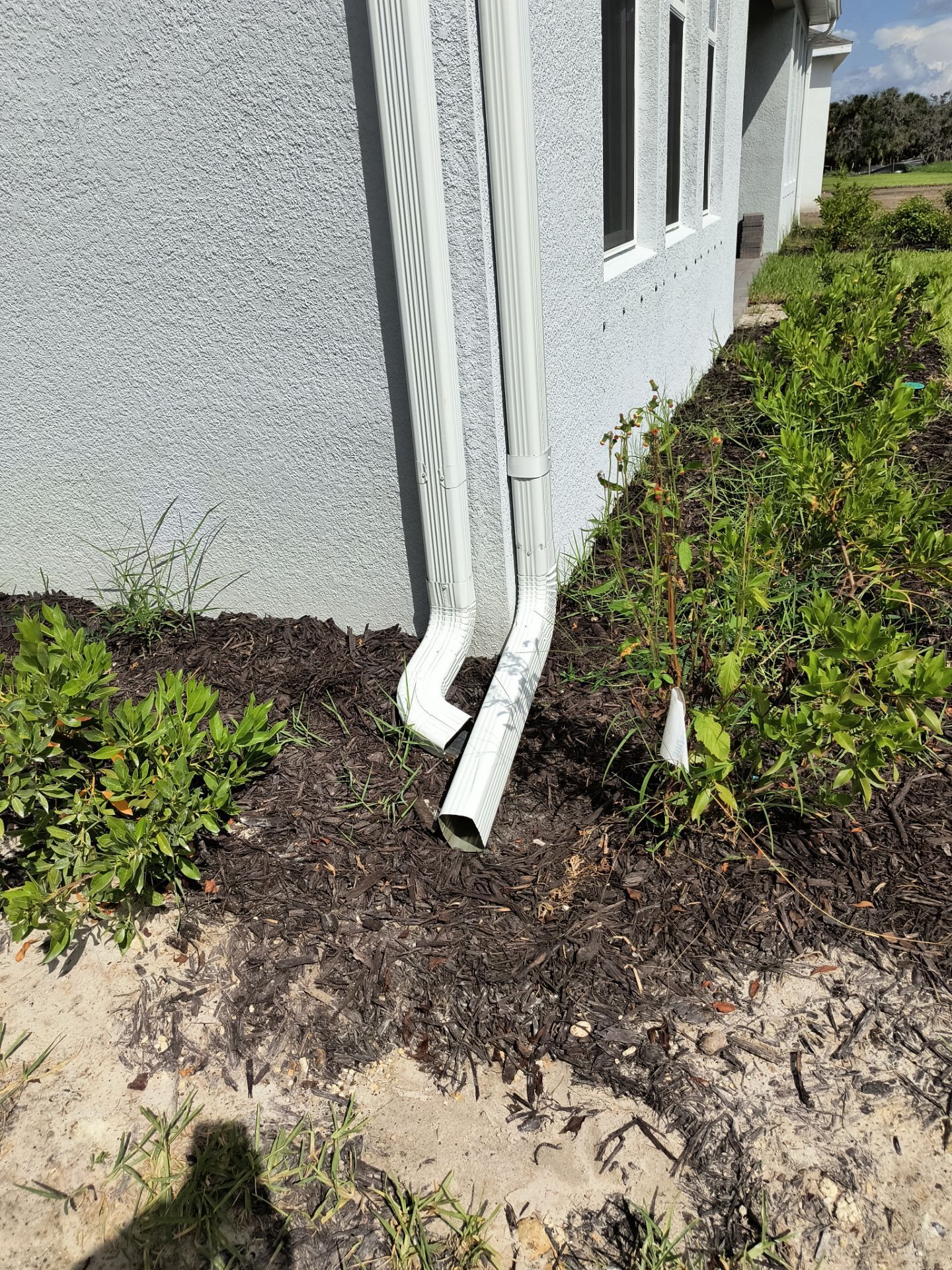 Downspout Repair and Replacement in Sarasota FL by Gutter Professors