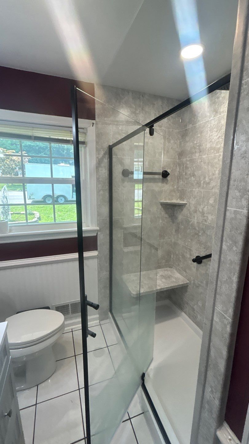 Tub to Walk-In Shower by BathPlanet SW Virginia