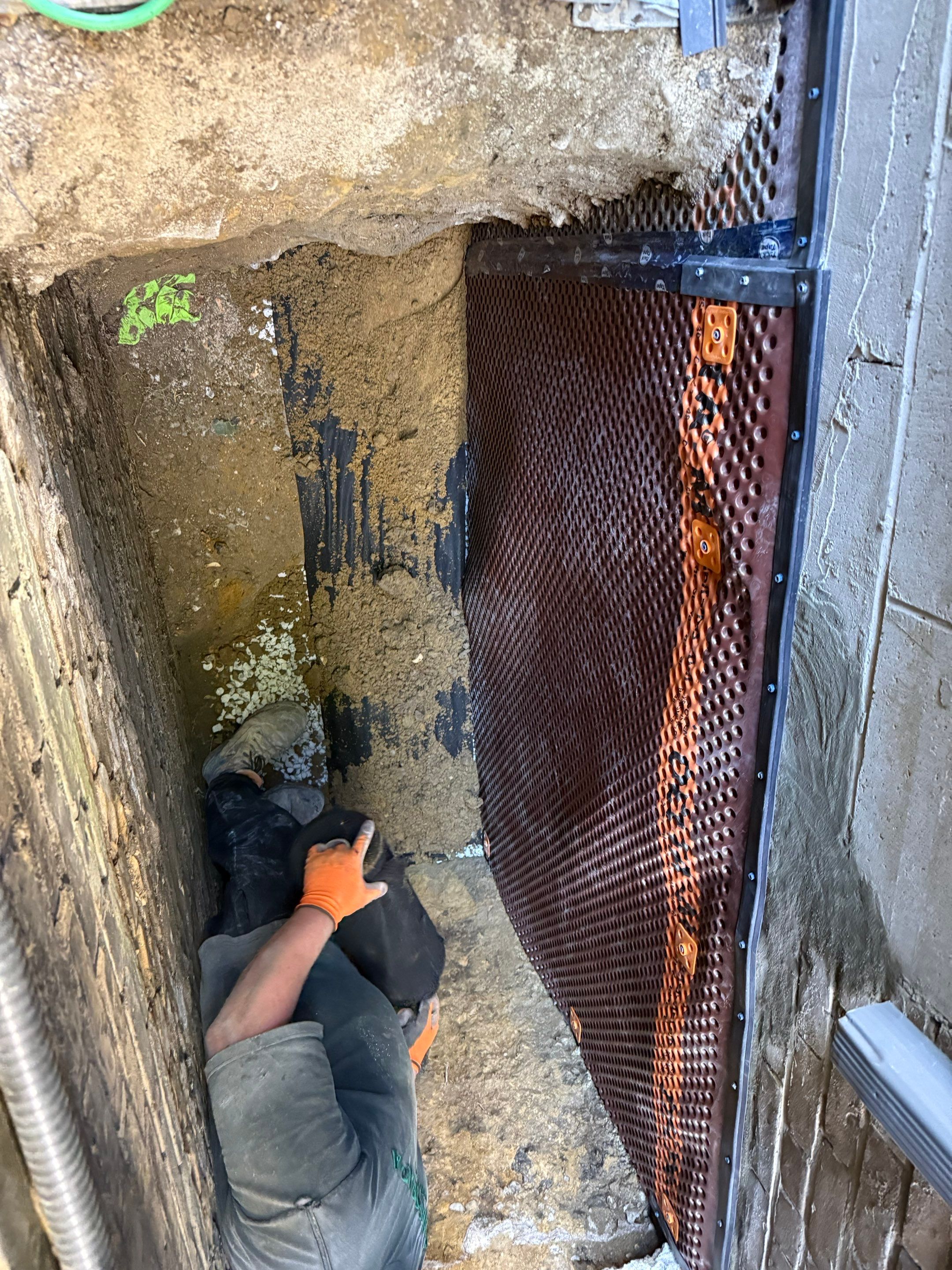 Basement waterproofing Project in Toronto, ON by Canada Waterproofers Inc
