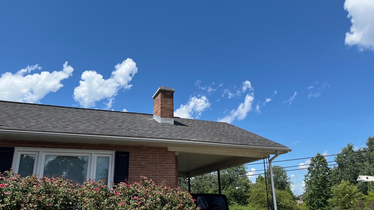 Residential Roofing Installation using Atlas Pinnacle Pristine Black Architectural Shingles by Frederick Roof Repair