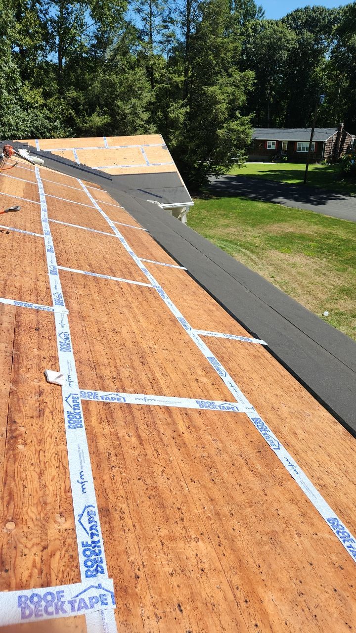 New Roofing, Siding front door by A Plus Exterior