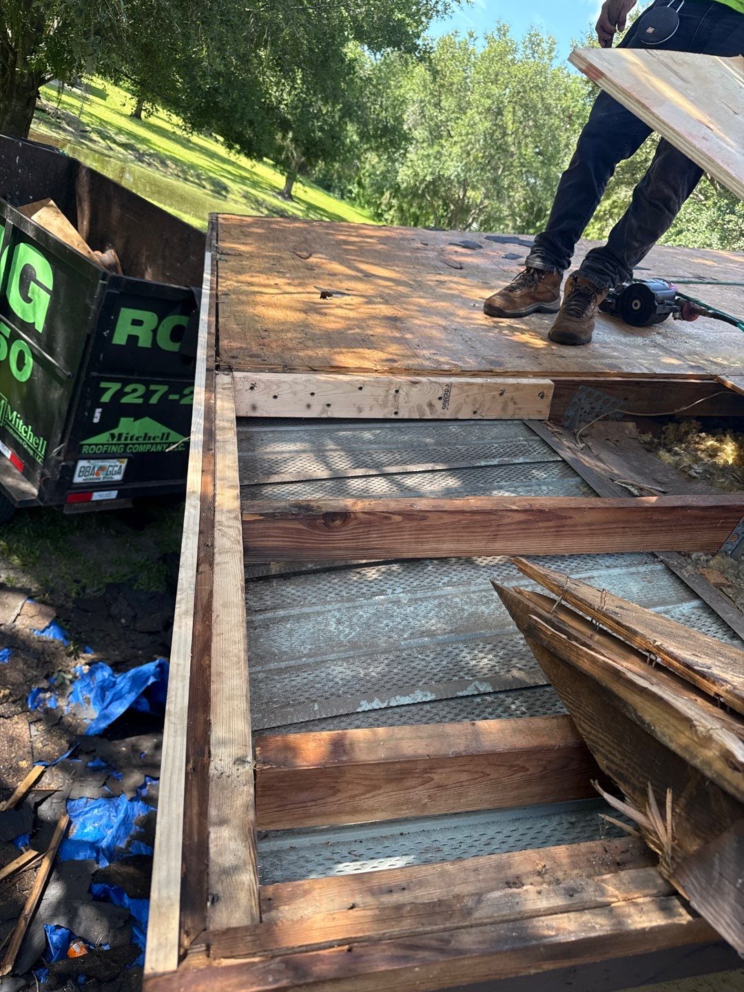 Project in Wimauma 33598 by Mitchell Roofing Company LLC 