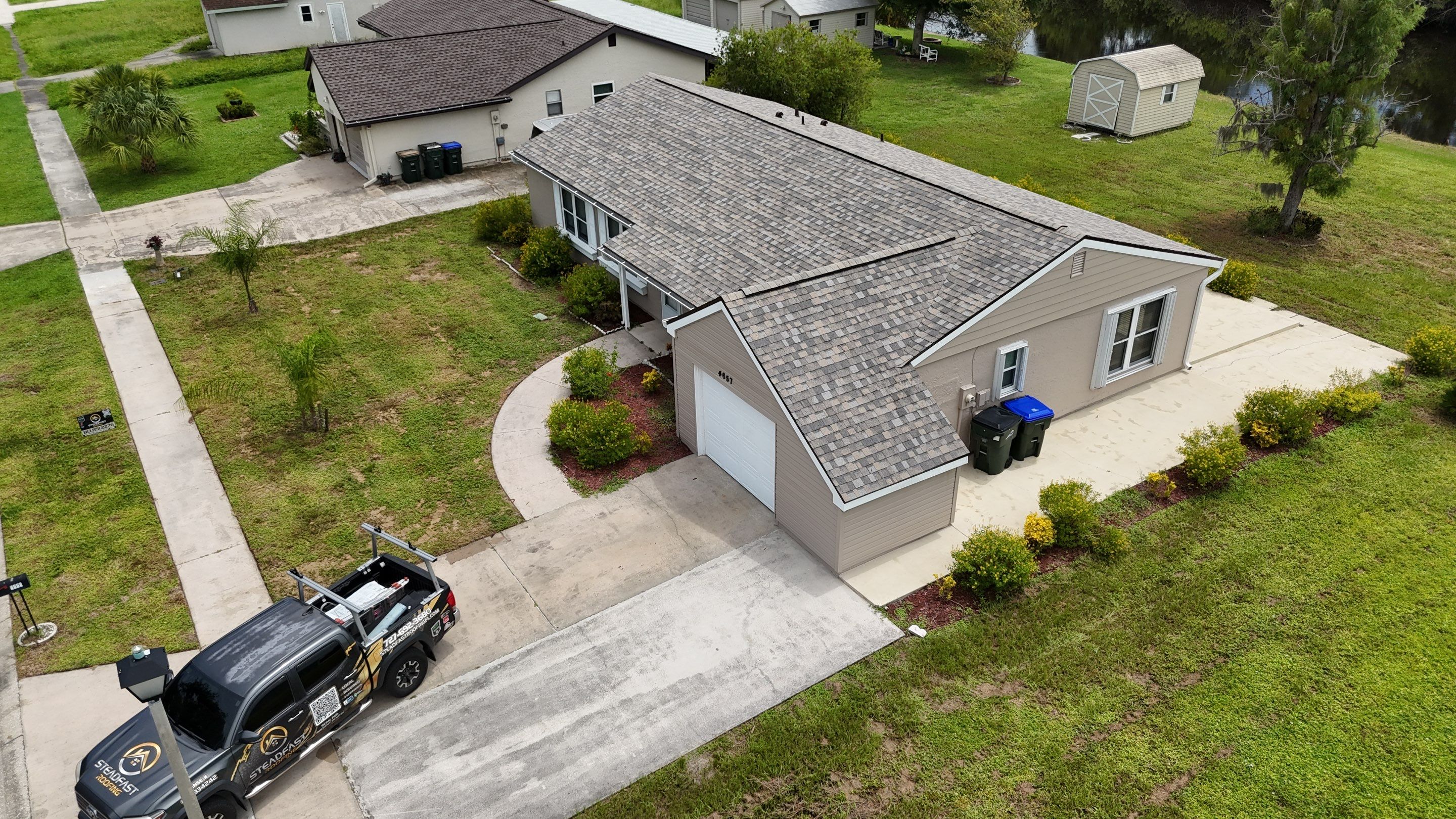 Roof Replacement in North Port, FL by Steadfast Roofing 