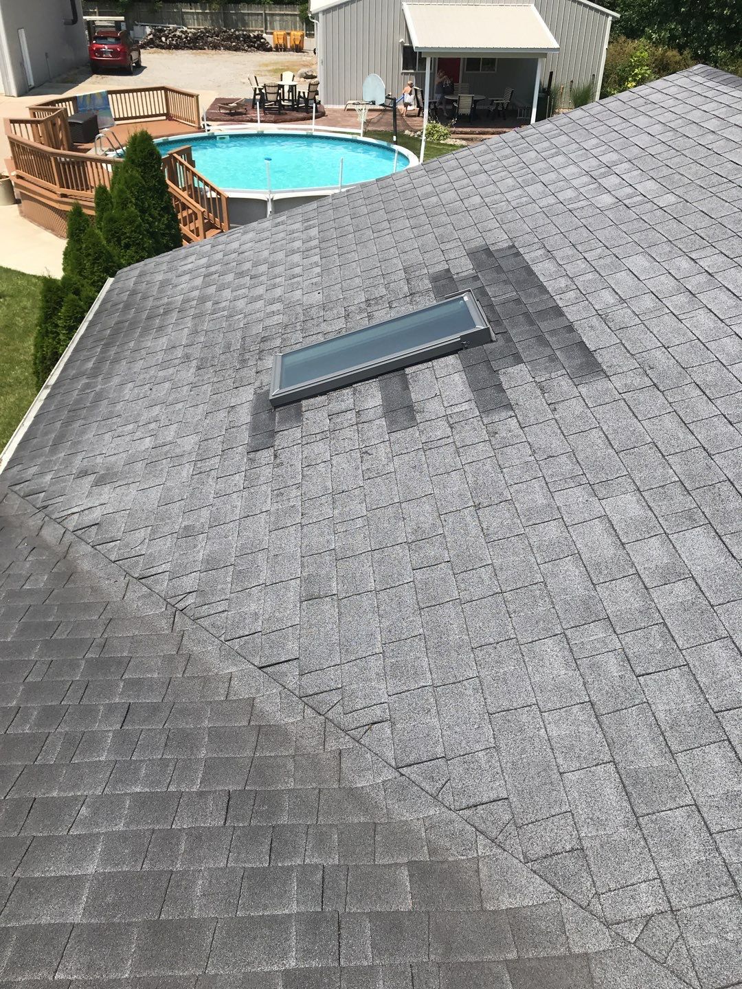 Residential Roofing Installation using Exposed Fastener Metal Roof by 4Ever Metal Roofing