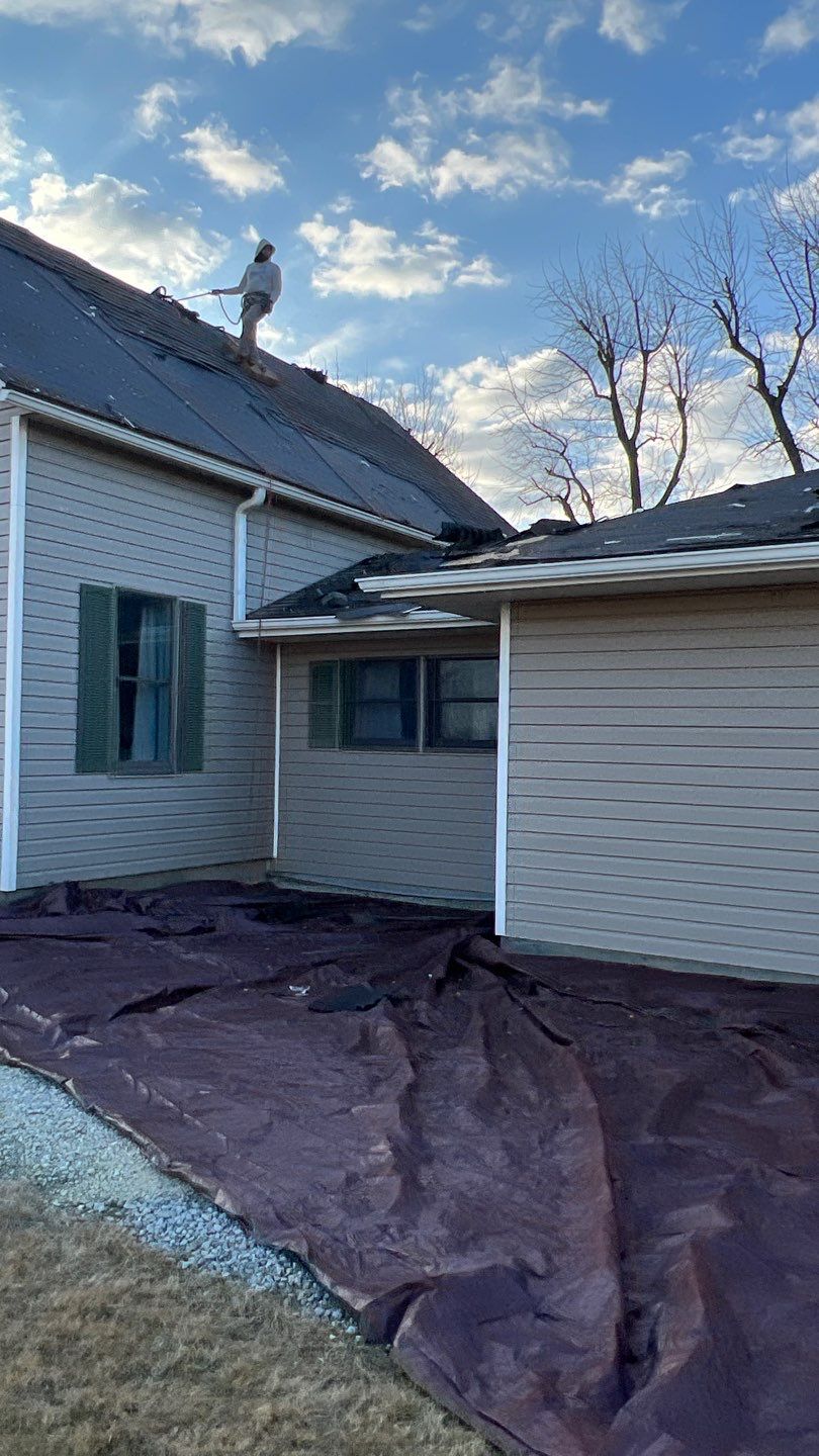 Residential Roofing Installation using GAF Timberline HDZ Charcoal by Nitro Roofing and Construction