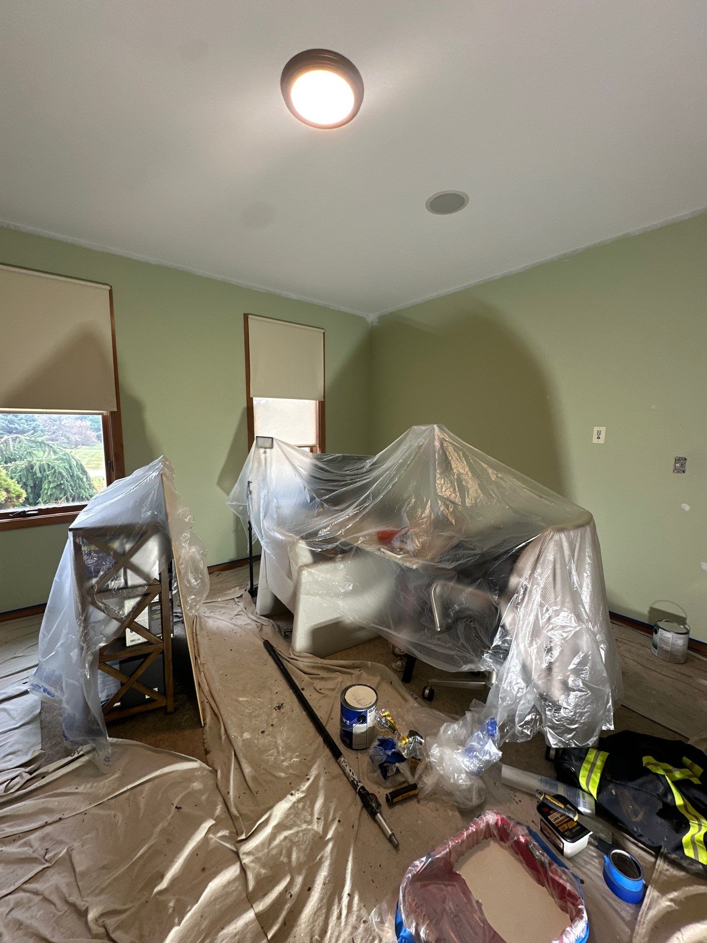 Interior Ceiling and Wall Finishing by OCS Contracting Services