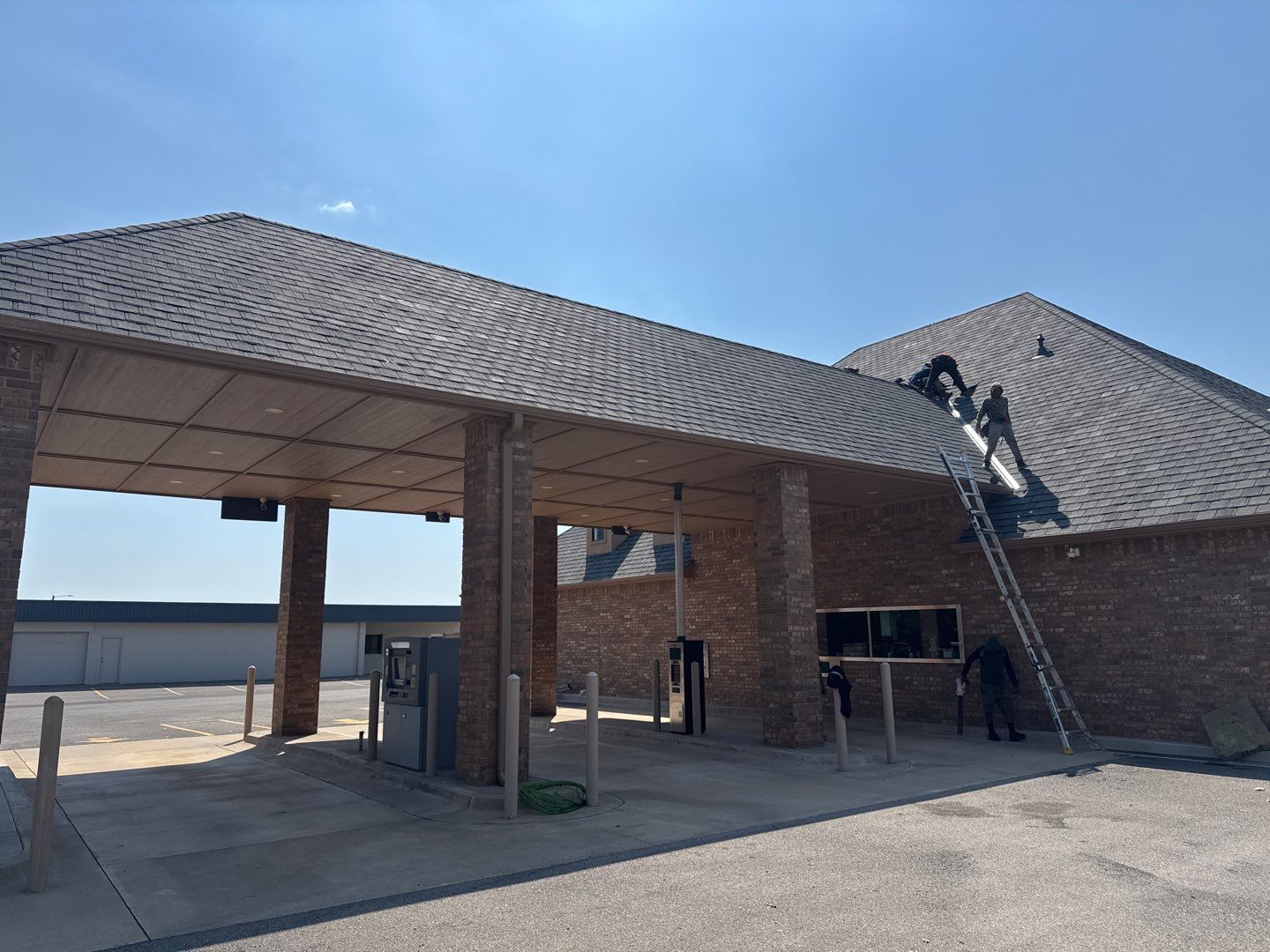 Bank Reroof by Castillo Roofing