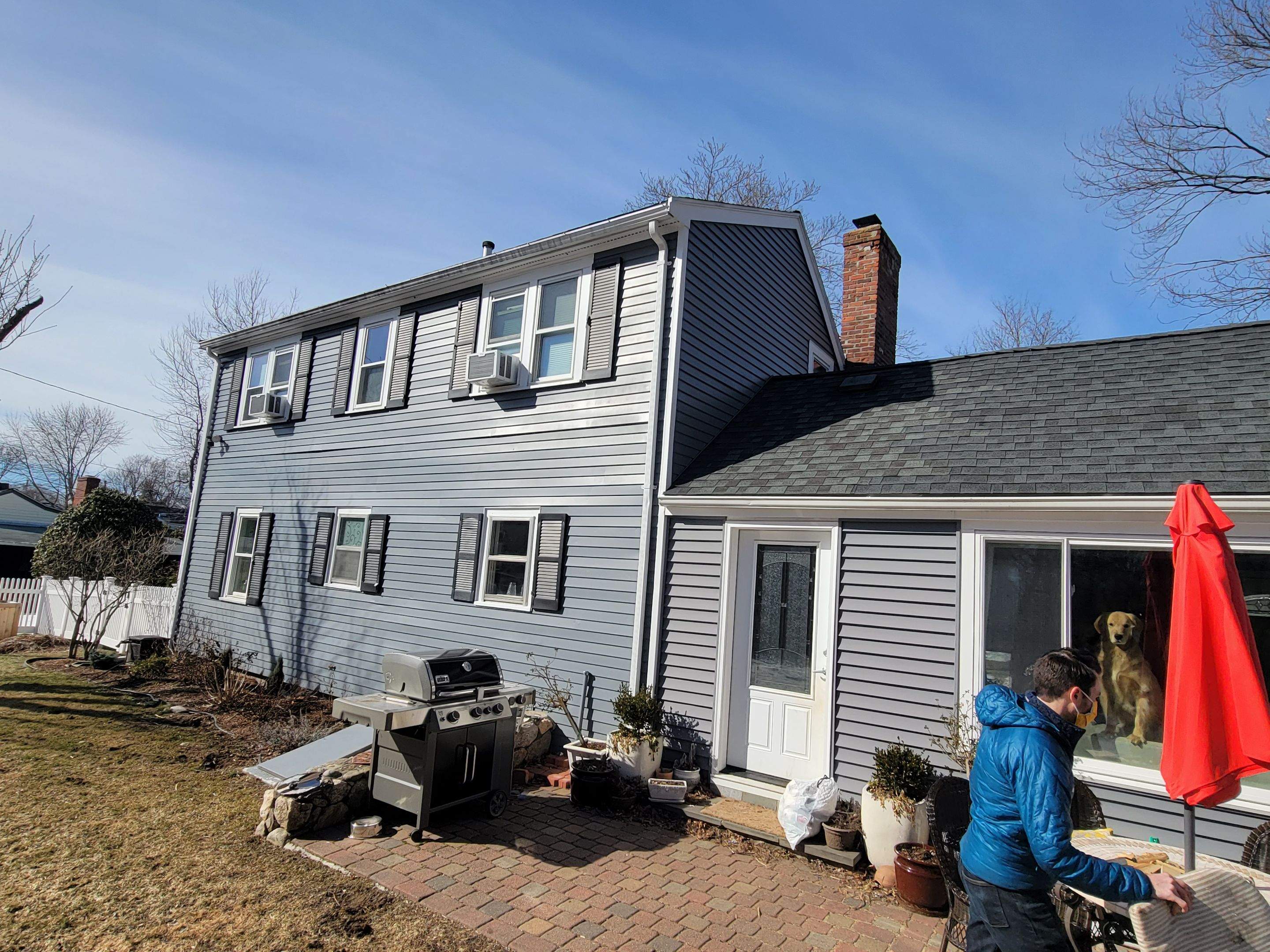Siding Installation using James Hardie. New ThermaTru entry door and Marvin windows by UBrothers Construction