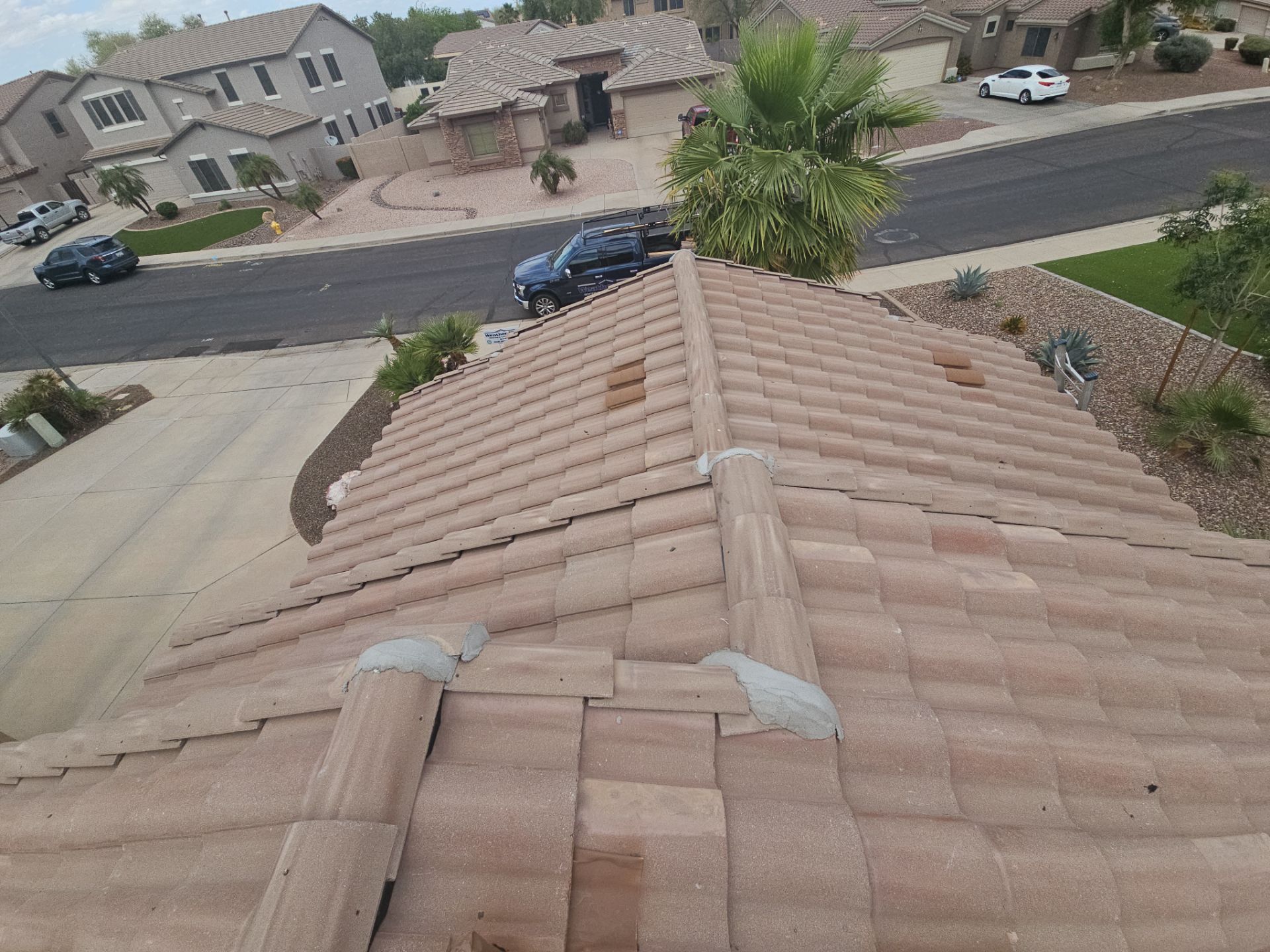 Concrete Tile Refelt by Weather-Tite Exteriors LLC