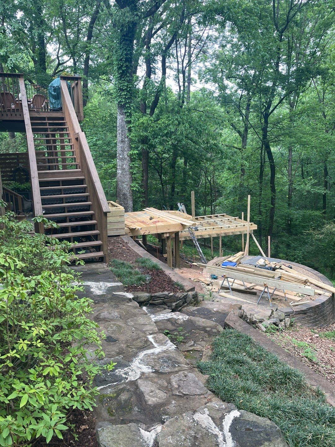 Riverchase - Tiered Deck by Pillar and Pine