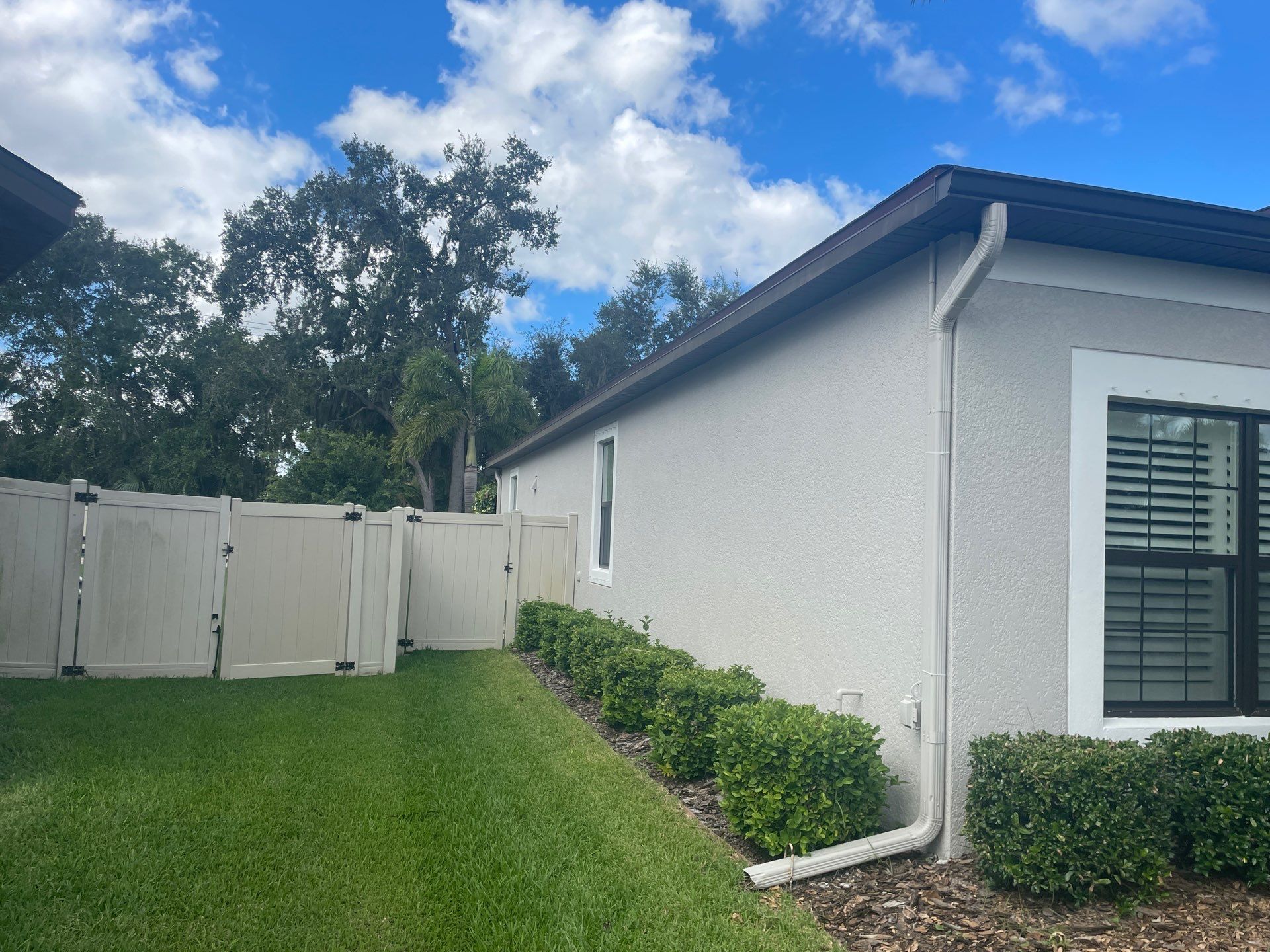 K-Style Seamless Gutter Installation in Bradenton FL by Gutter Professors