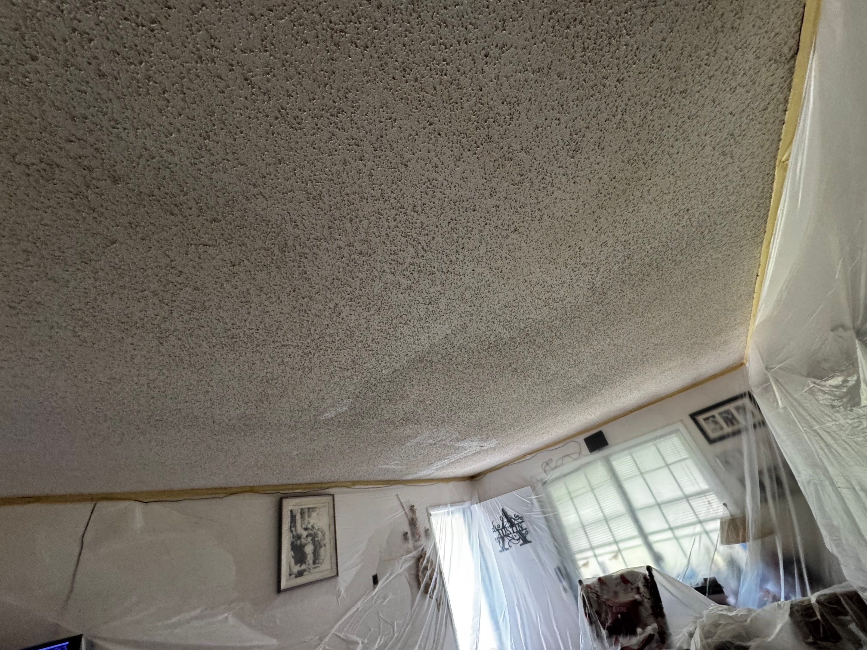 Townhome Ceiling Damage in Decatur, GA by PGP Surface Solutions, LLC