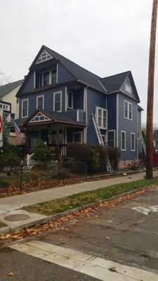 Fire damaged home in Tremont