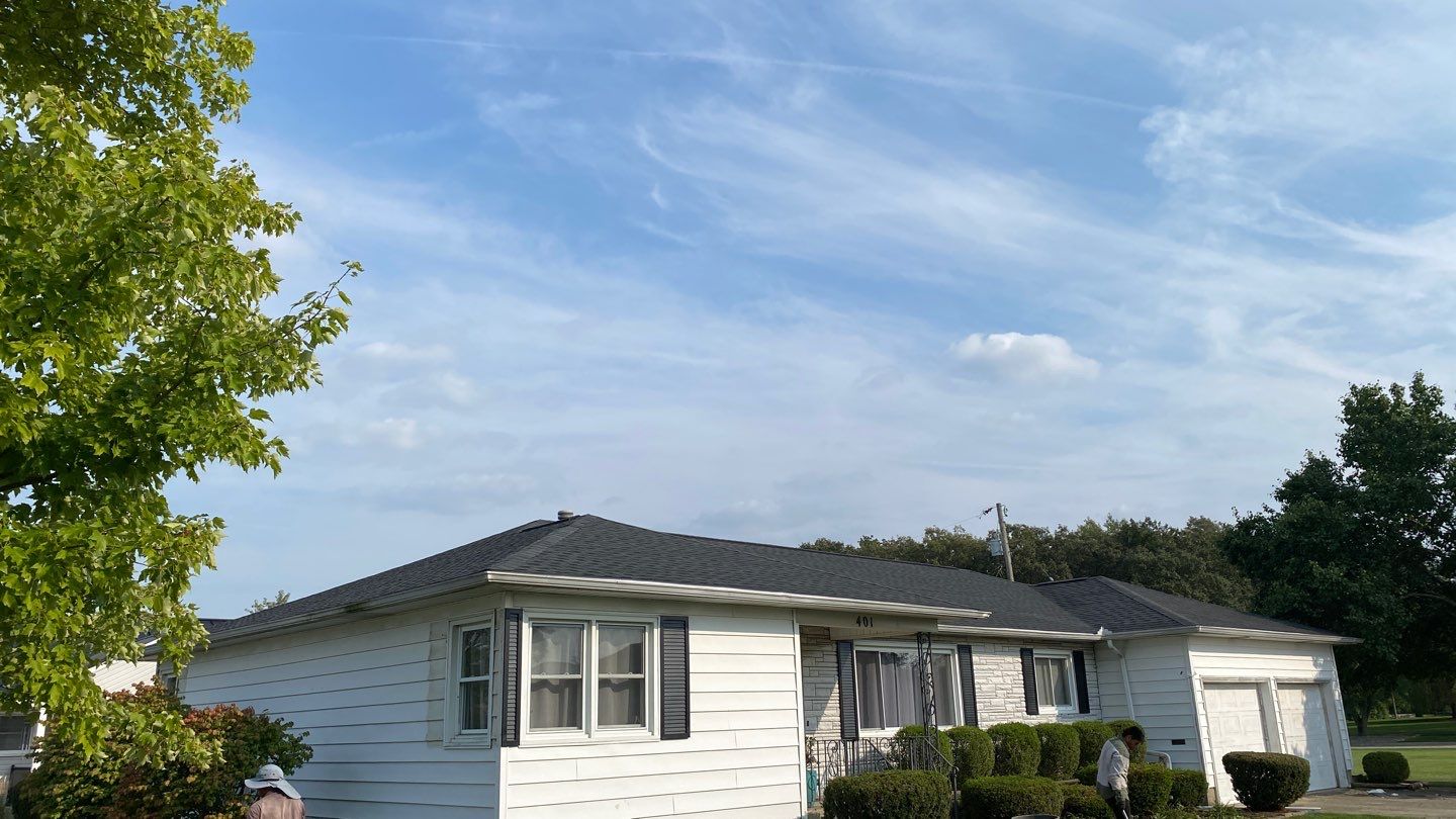 Residential Roofing Installation using GAF Timberline HDZ Charcoal by Nitro Roofing and Construction