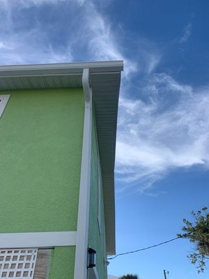 Splash Guard System Installed in Fort Myers FL by Gutter Professor