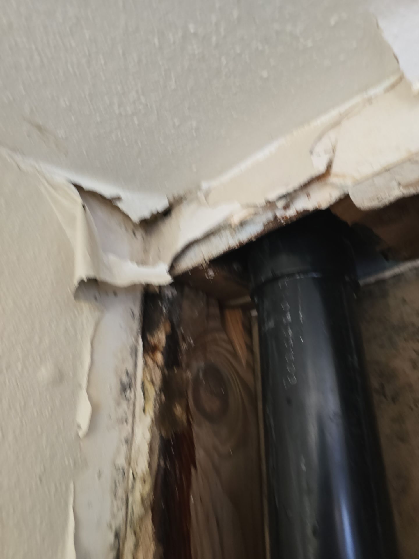 Installation of New Black Pipes and Shower Valve Repair by Us Plumbing