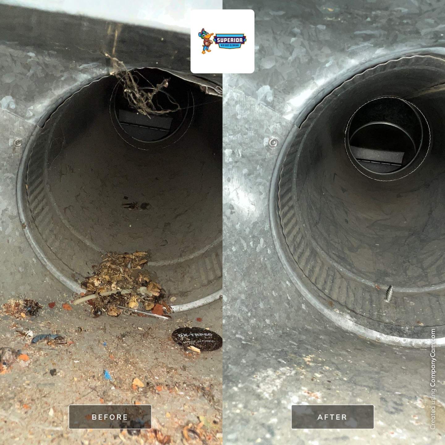 Air Duct Cleaning With a Vacuum Truck in East Palestine, OH by Superior Air Duct Cleaning