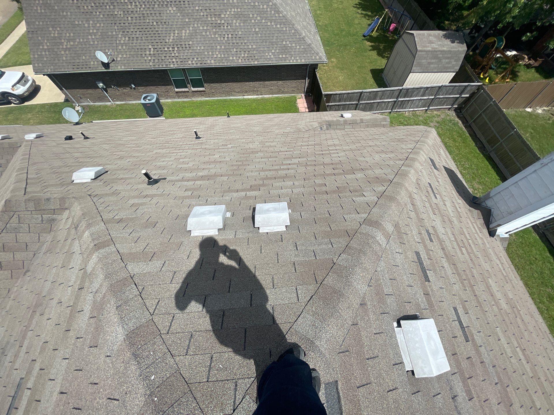 Project in Crandall by Zeus Exteriors