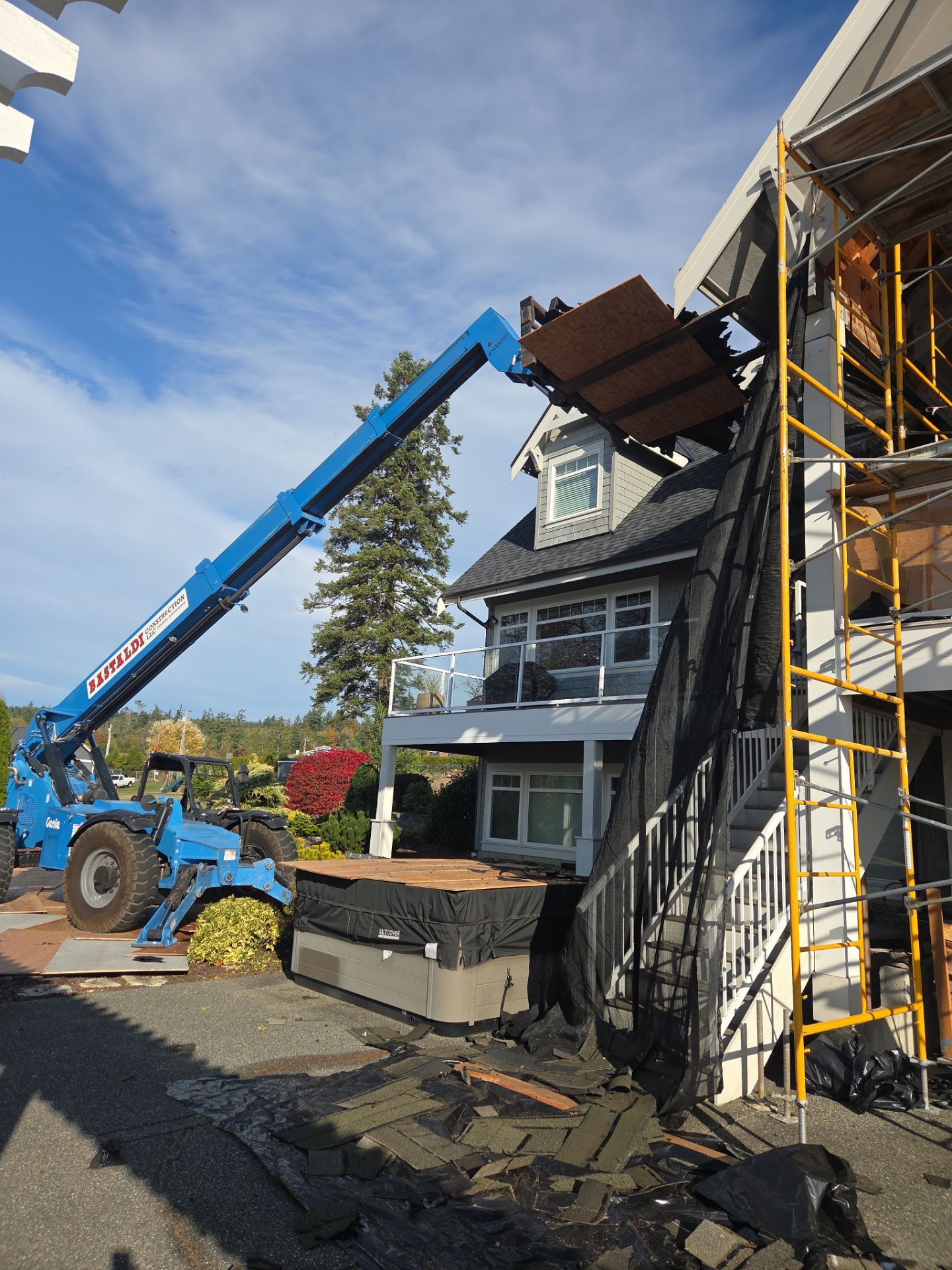 Rotten Glulam Beams Nearly Collapsed by RoofSmart