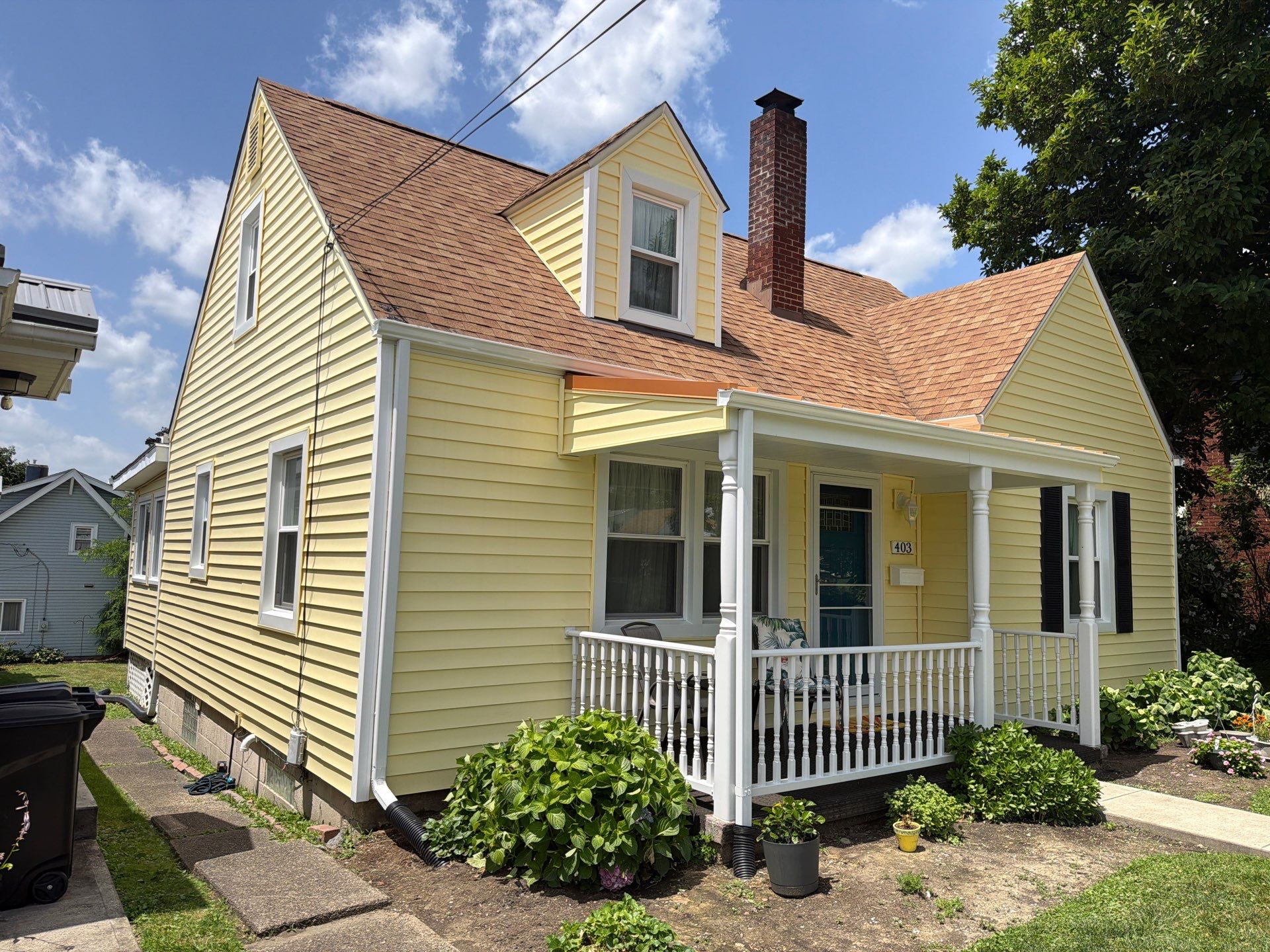 Autumn Yellow Makeover in New Kensington by Ideal Siding Pittsburgh