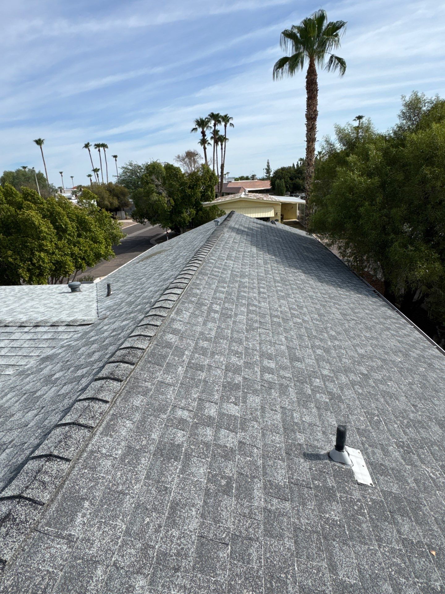 Residential Roof Install using GAF in Mesa by Weather-Tite Roofing